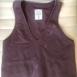 Athleta Aurora Crop Rib Tank